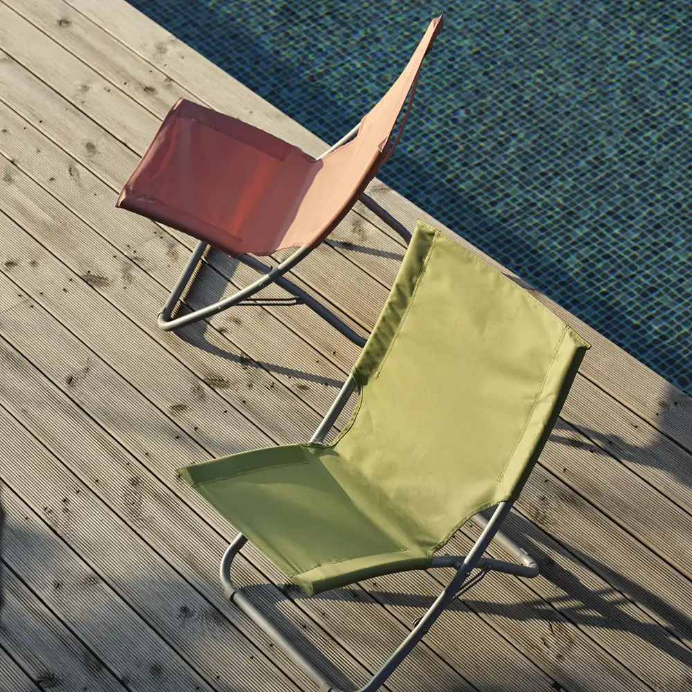 Melodi Strandstol Lyserød Brafab