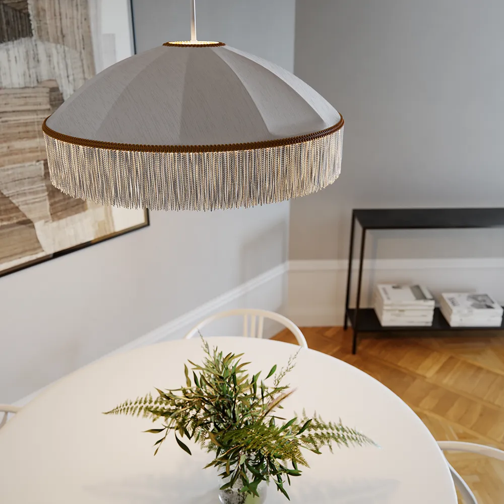 Francis loftlampe Ø60cm Hvid