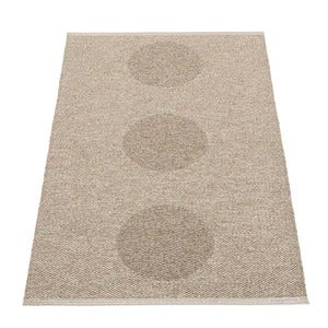 Vera 2.0 tæppe 70x120 cm Dark Linen