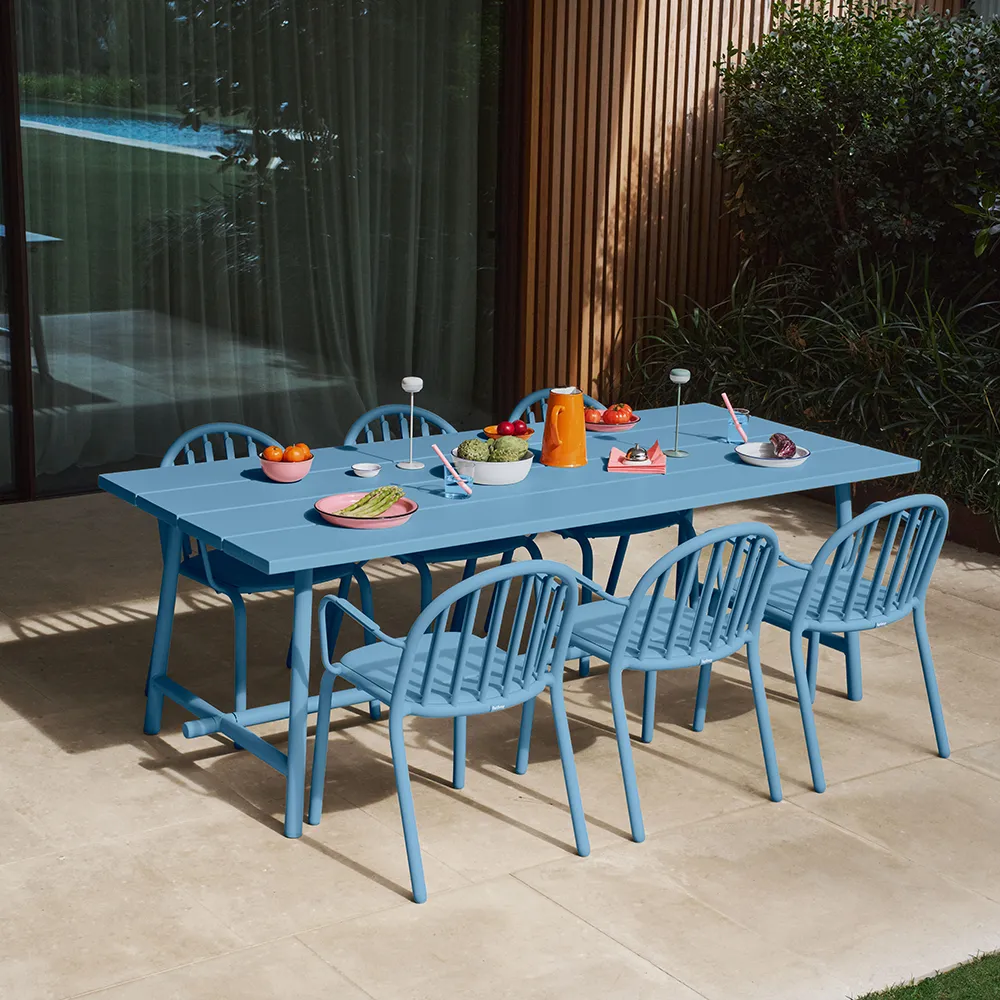 Fred'S Spisebord 100x220 cm Wave Blue