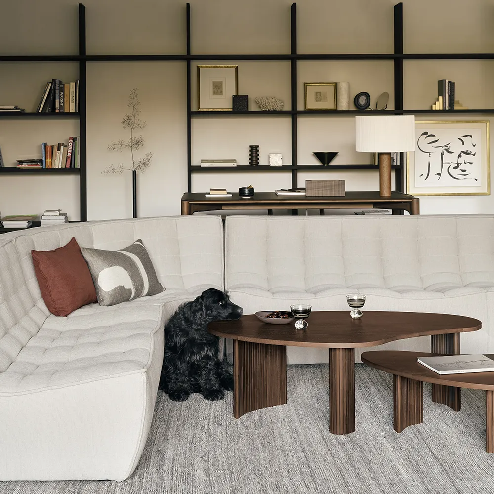 N701 2-personers sofa Ecru