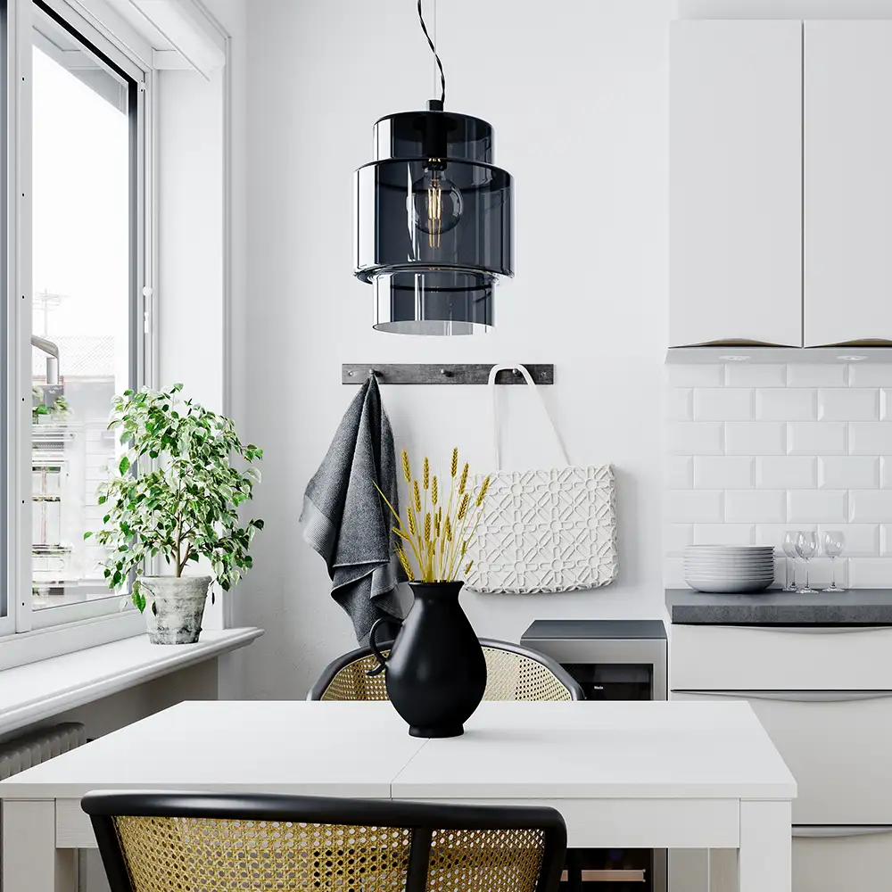 Ebbot Loftlampe Ø20 Grå