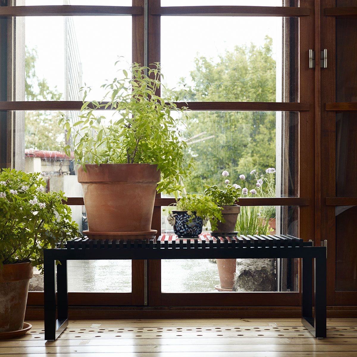 Cutter bænk 120 cm Teak