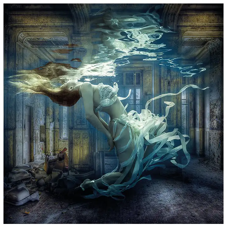 Vægdekoration Just In Time 100x100 cm Artwood