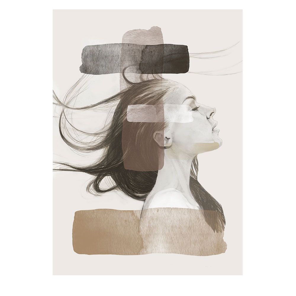 Anna Bülow, Anna Bülow poster Air Autumn 50x70 cm