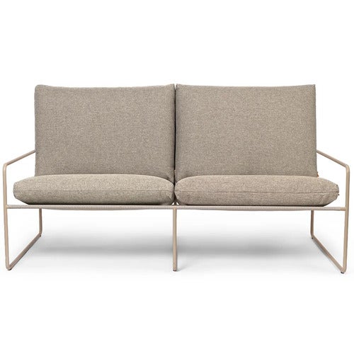 Desert 2-personers sofa Cashmere/Dark Sand
