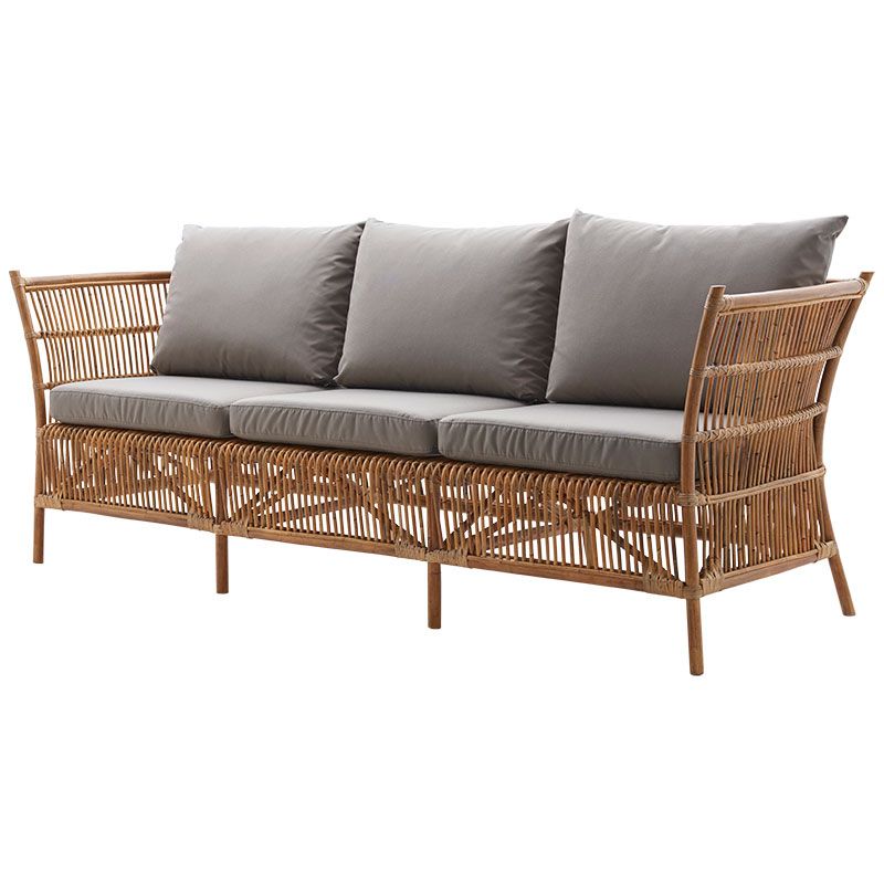 3-personers sofa Donatello i antik rattan