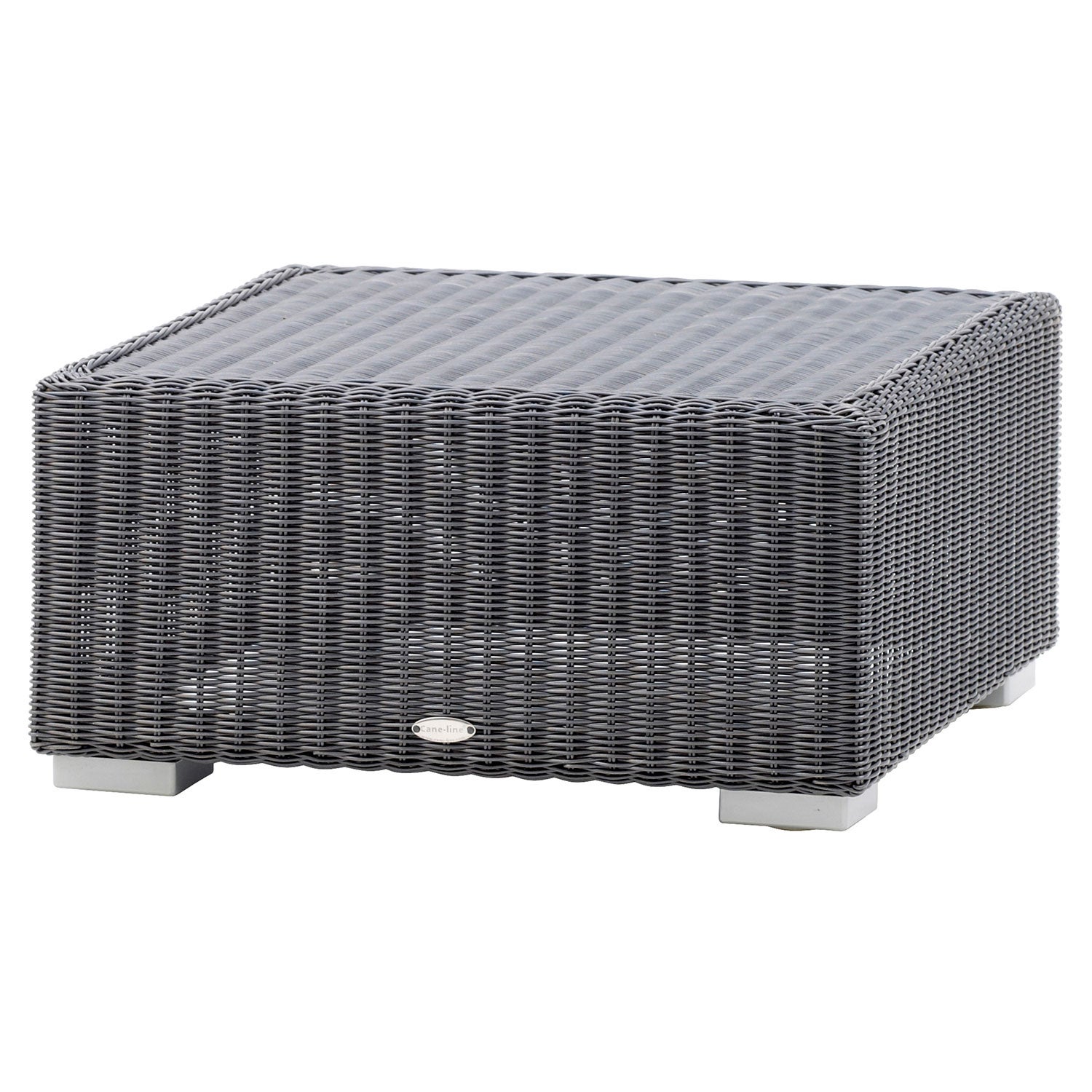 Chester Fodskammel Polyrattan Grafit 