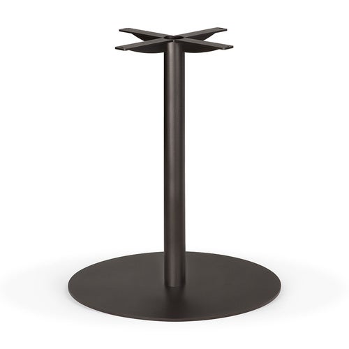 Blend spisebordsstativ mørk bronze 60x60x74 cm