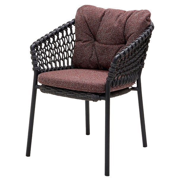 Ocean Chair grå inkl. hynder 