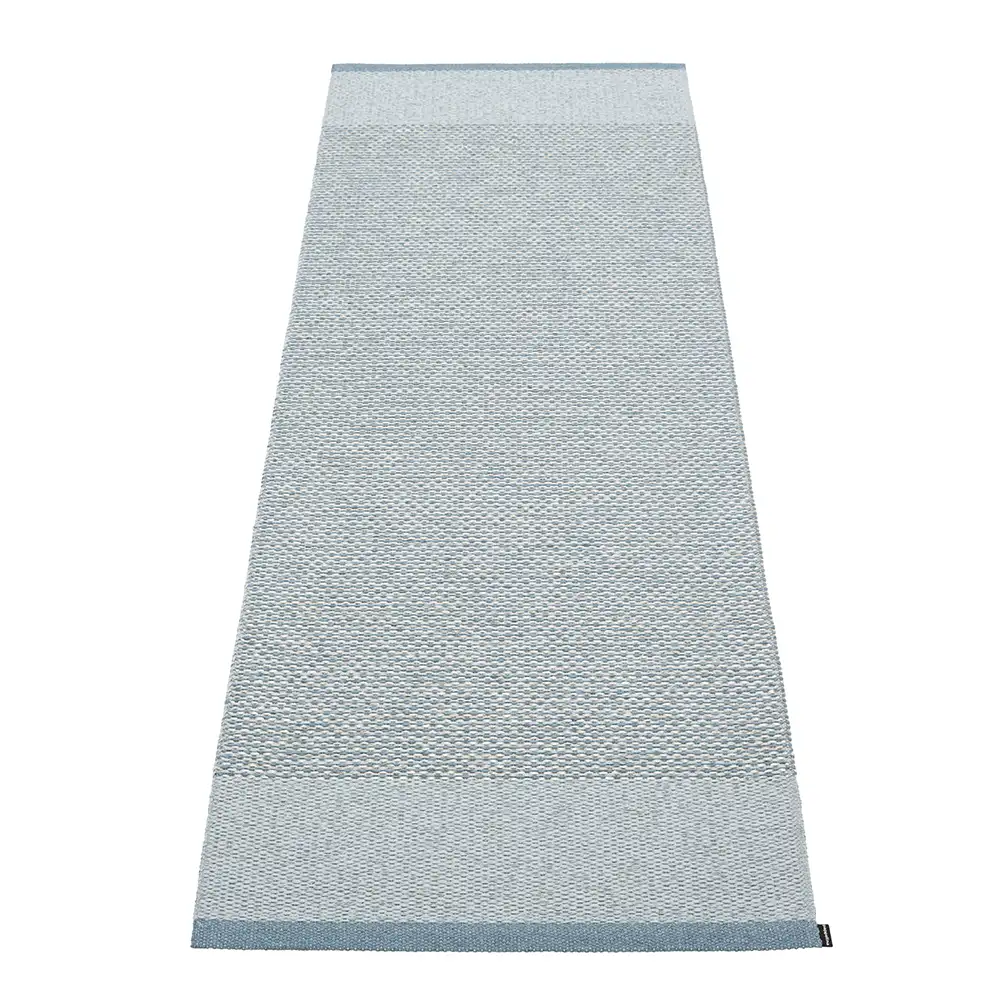 Pappelina, Edit tæppe 70x200 cm Dove Blue