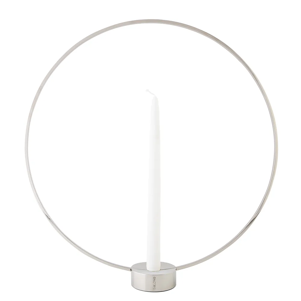 Klong, Gloria Big Nickel 44 cm Messing med förnicklad yta