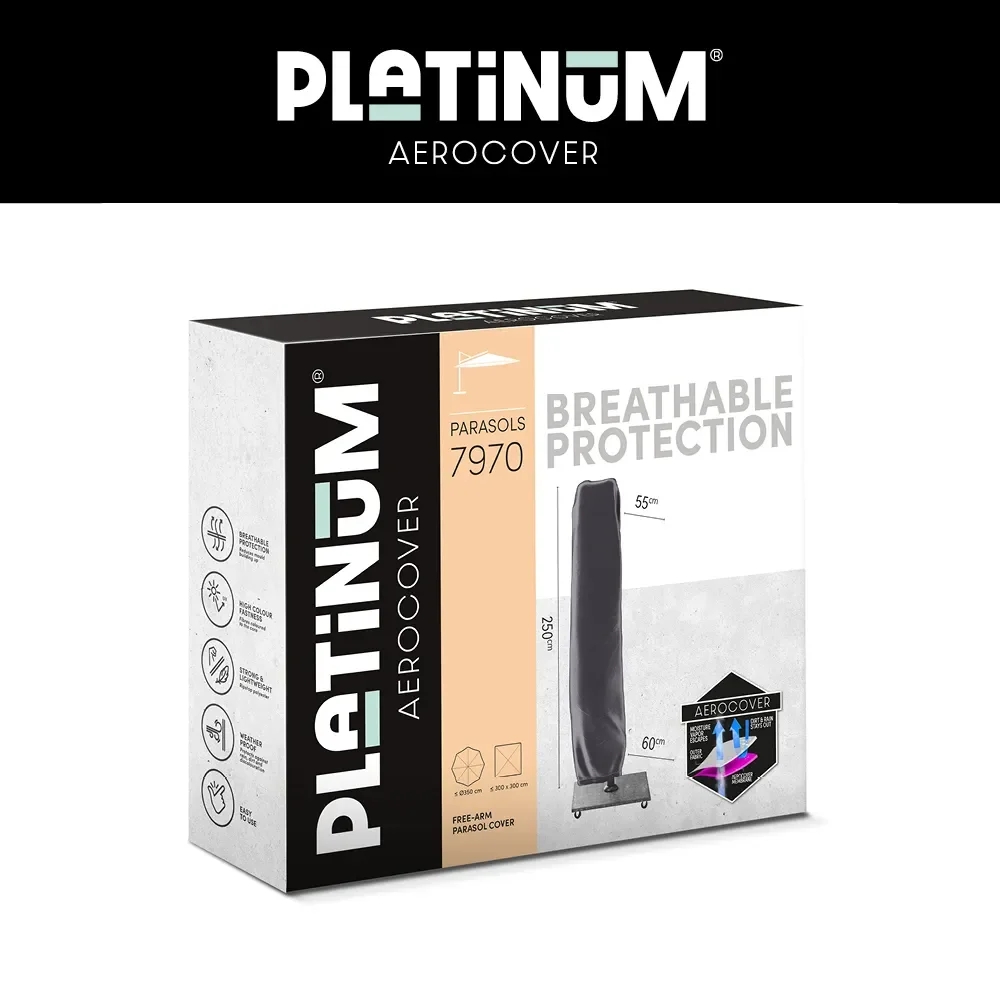 Parasolovertræk Frithængende Parasol 300x300 cm