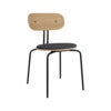 Curious Spisestol Eg/Sort Metal Shadow