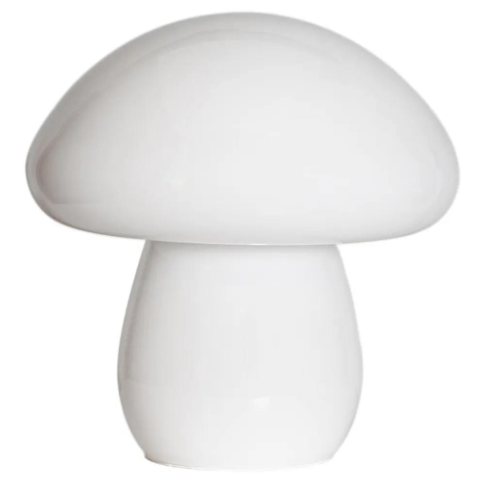 Mira Mushroom bordlampe Hvid