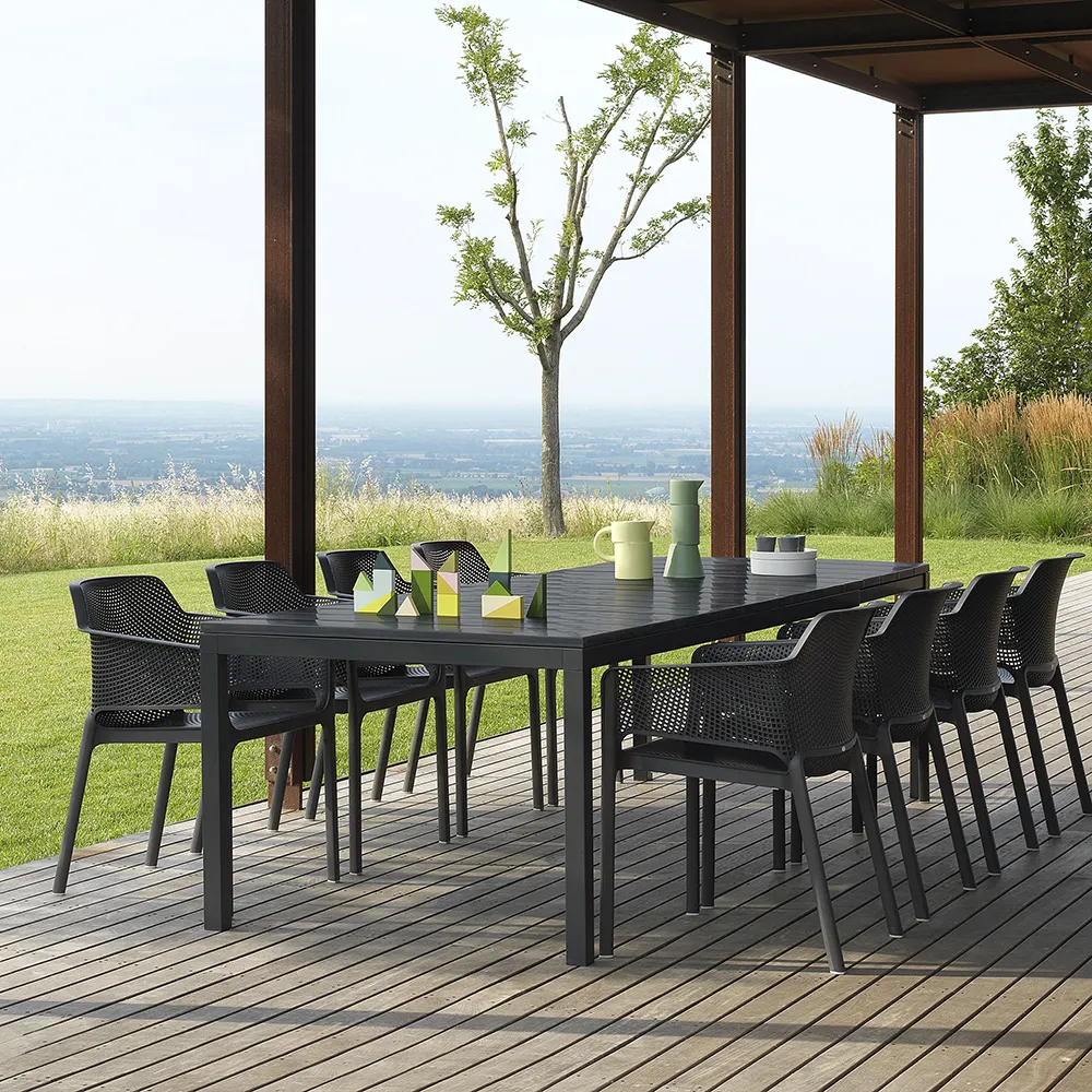 Rio Spisebord 210/280x100cm Anthracite