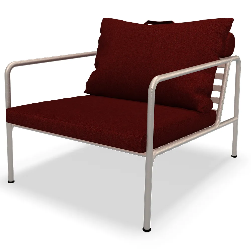 Houe, Avon Lænestol Scarlet/White