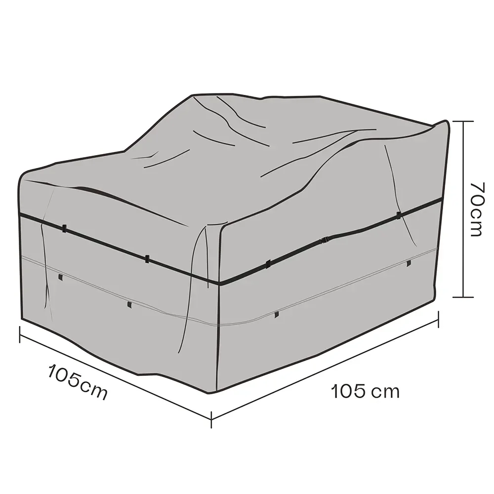 Brafab, Møbelbeskyttelse Sofa 105x105 cm waterproof