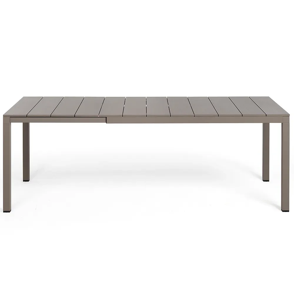 Nardi, Rio Alu Spisebord140//210x85 cm Tortora