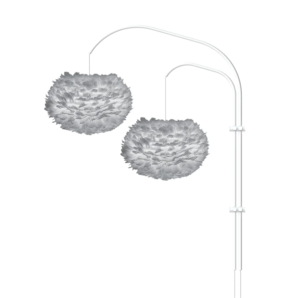 Eos Lampeskærm Medium Ø45 cm Light Grey