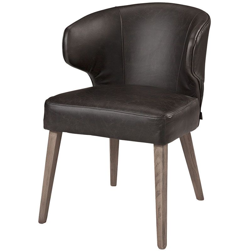 La Vella Spisebordsstol Sort Artwood