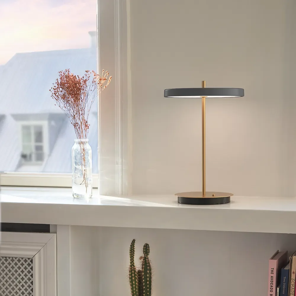 Asteria Move Bærbar lampe Anthracite Grey