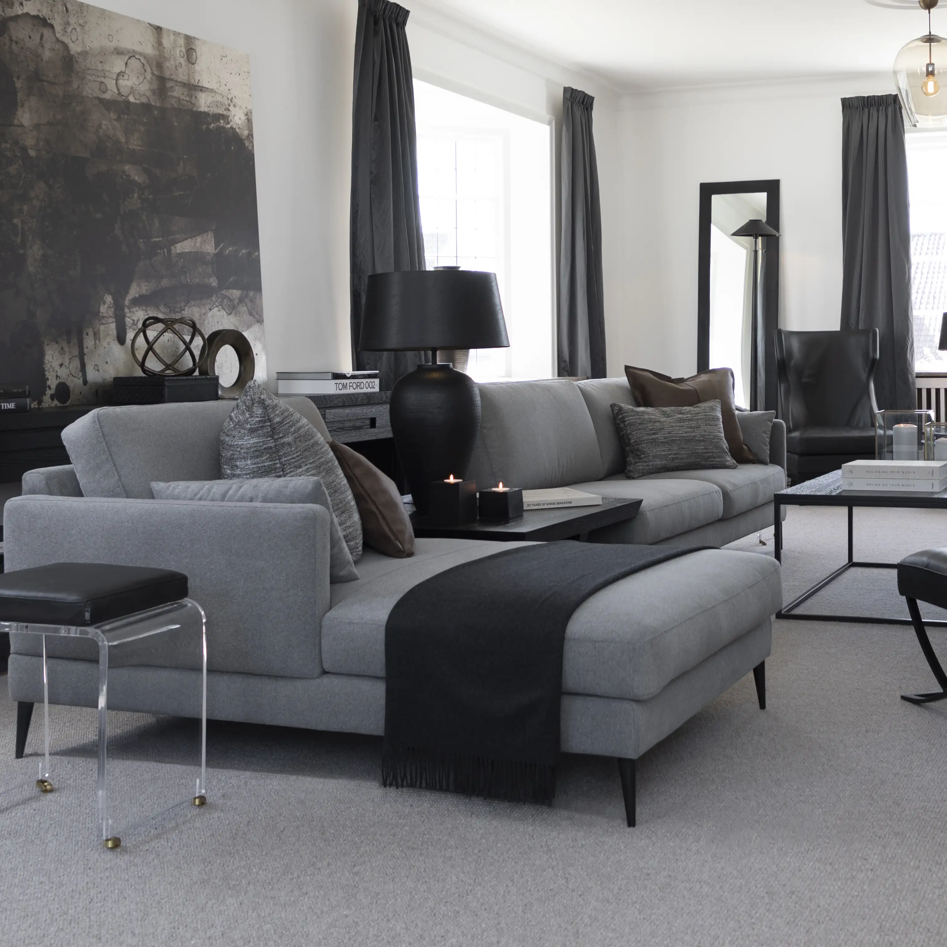 Andorra Lænestol True Grey