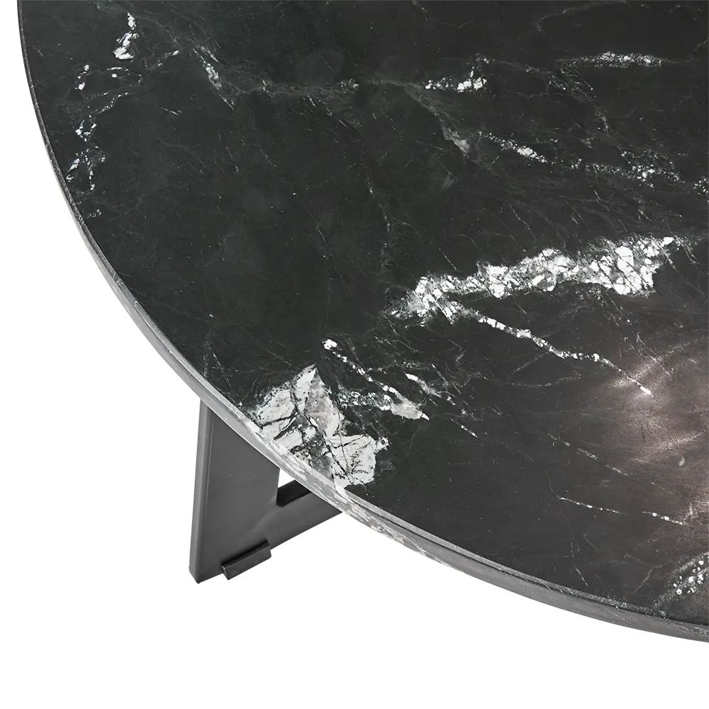  MILAN bord sort Ø70 cm