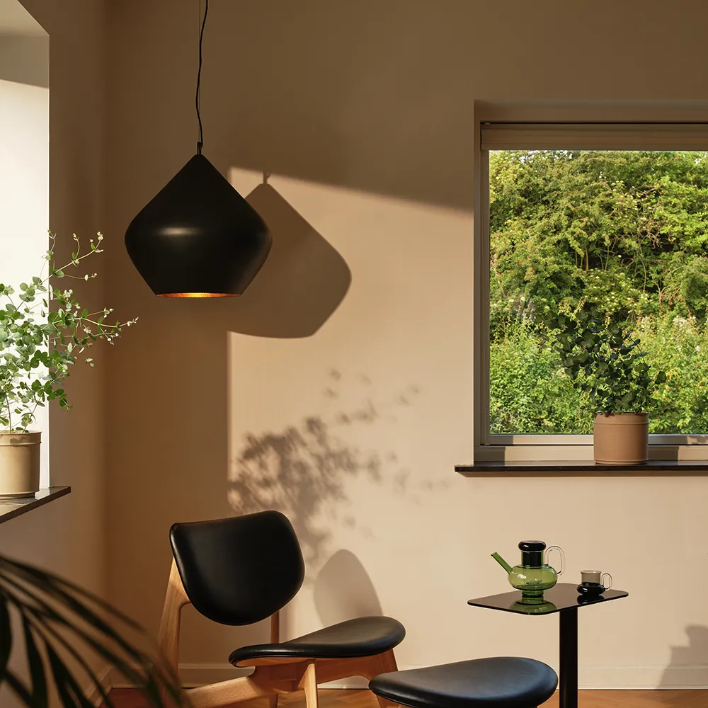 Beat Pendant Stout Black LED