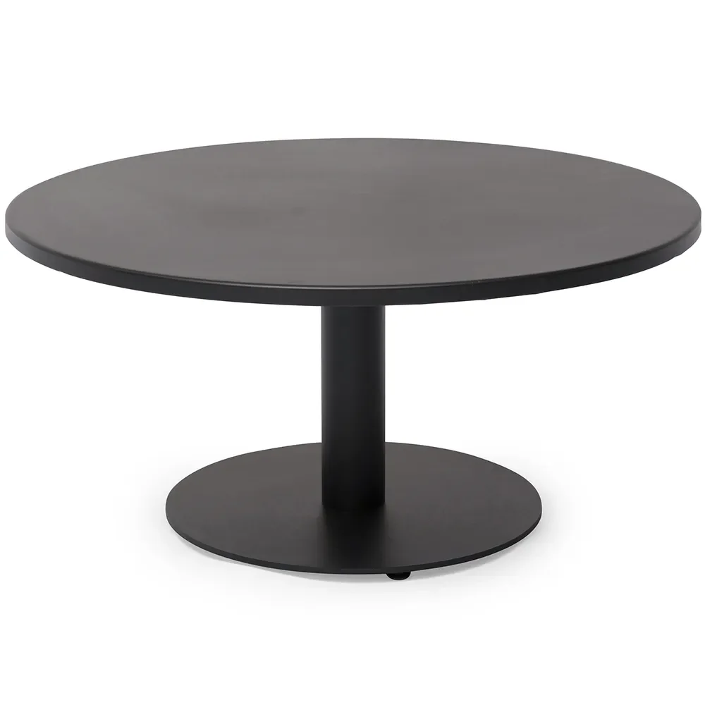 Hillerstorp, Näsby sofabord Ø80 cm Sort