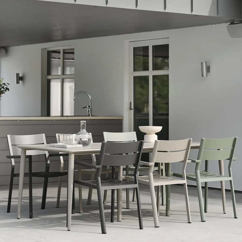 Delia Spisebordsstol Khaki Brafab