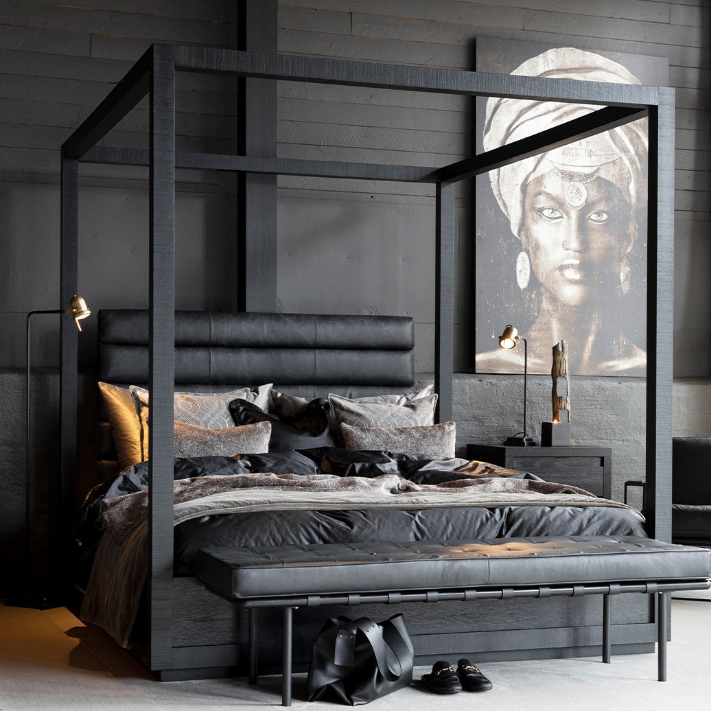 Hunter Sengeramme Sort Eg Artwood