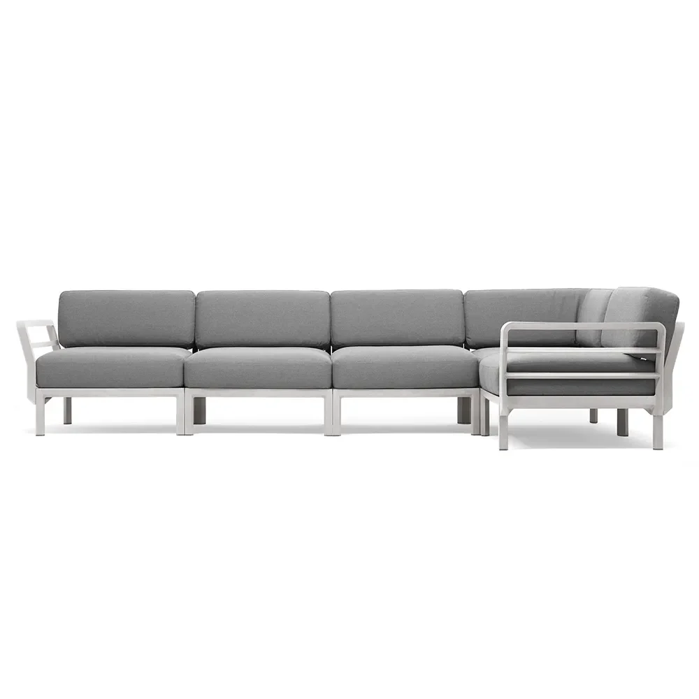 Nardi, Maximo 5 hjørnesofa Gesso - Lava