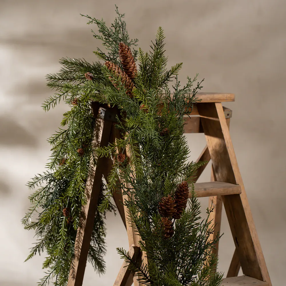  Guirlande med kogler 180 cm