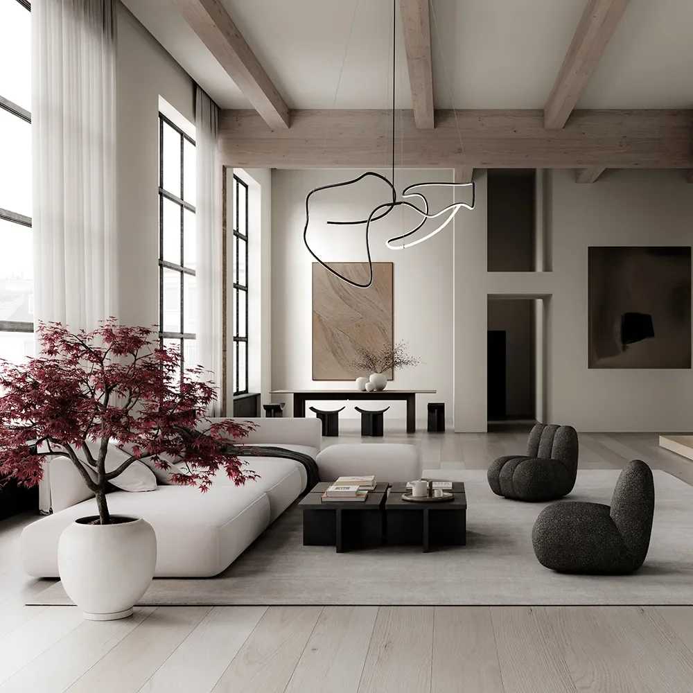 Brutus sofabord - Kaffe