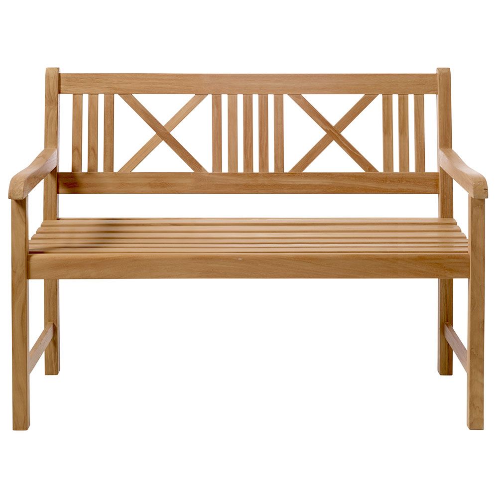 Rosenborg 120 cm Bænk teak 