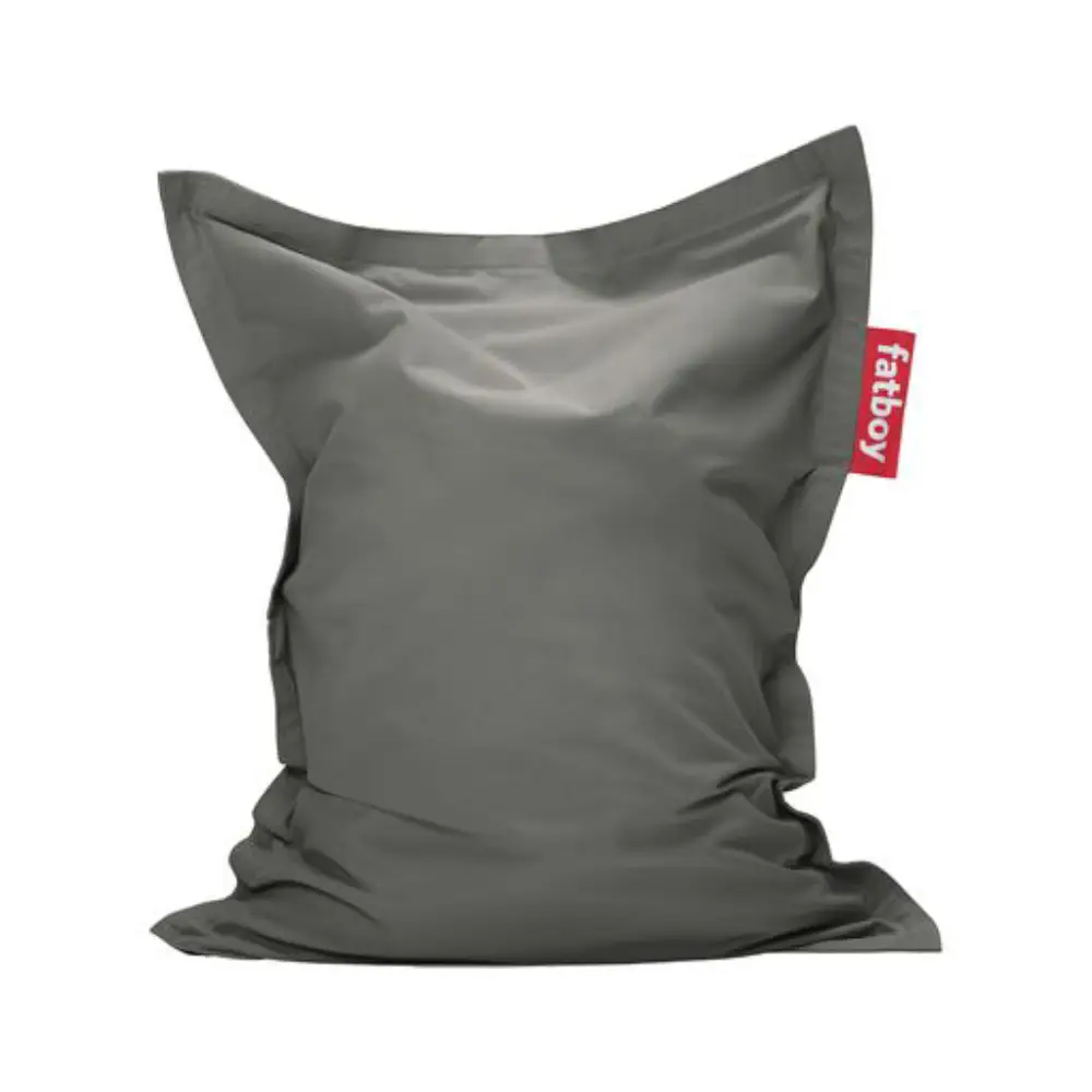 Fatboy, junior canvas sækkestol recycled charcoal grey