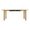 Comfort Circle Spisebord med udtræk 132-202x132 Oak