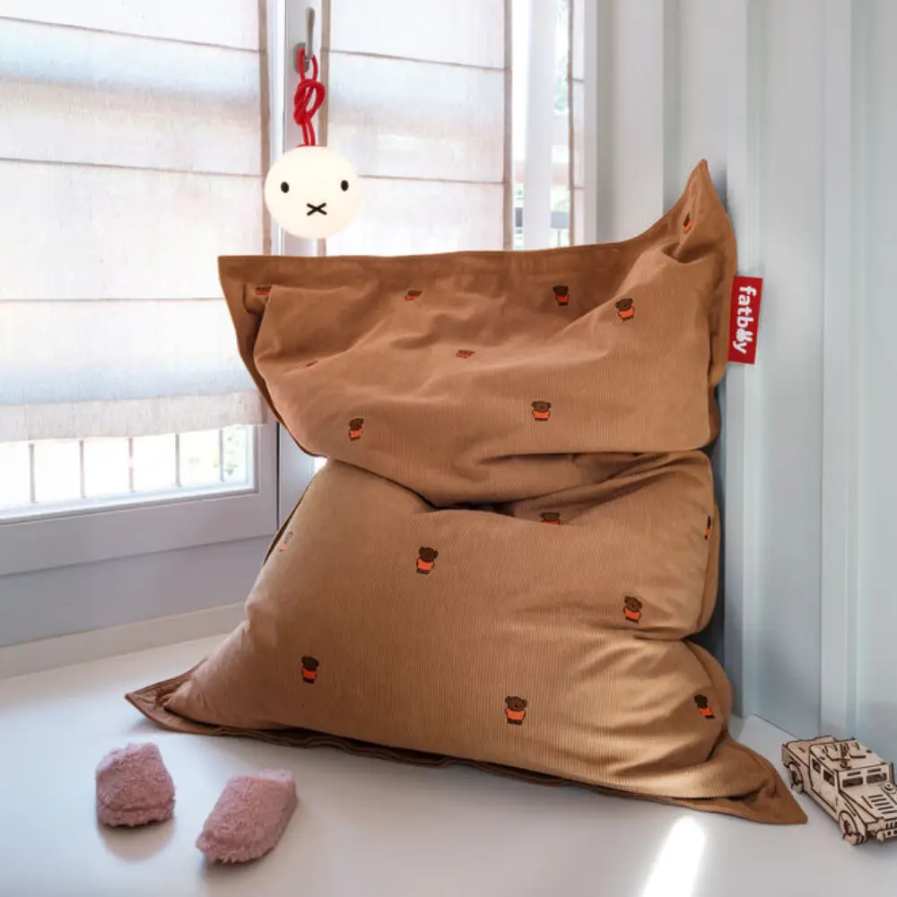 original slim cord sækkestol x Boris teddybear