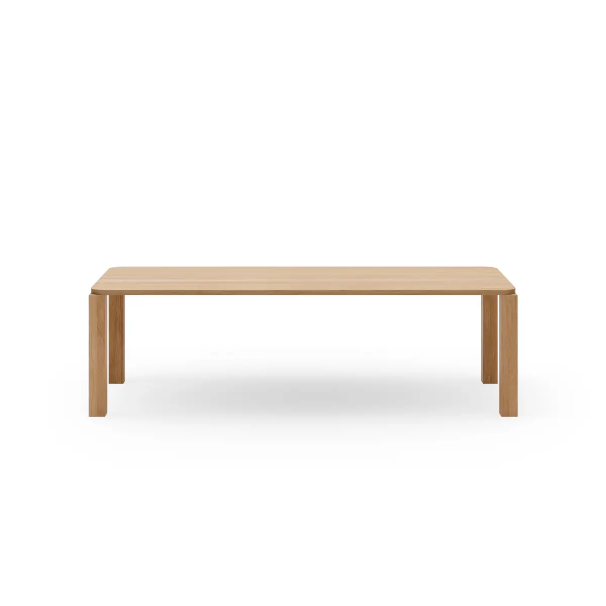 Atlas Spisebord 250x95 Naturlig eg