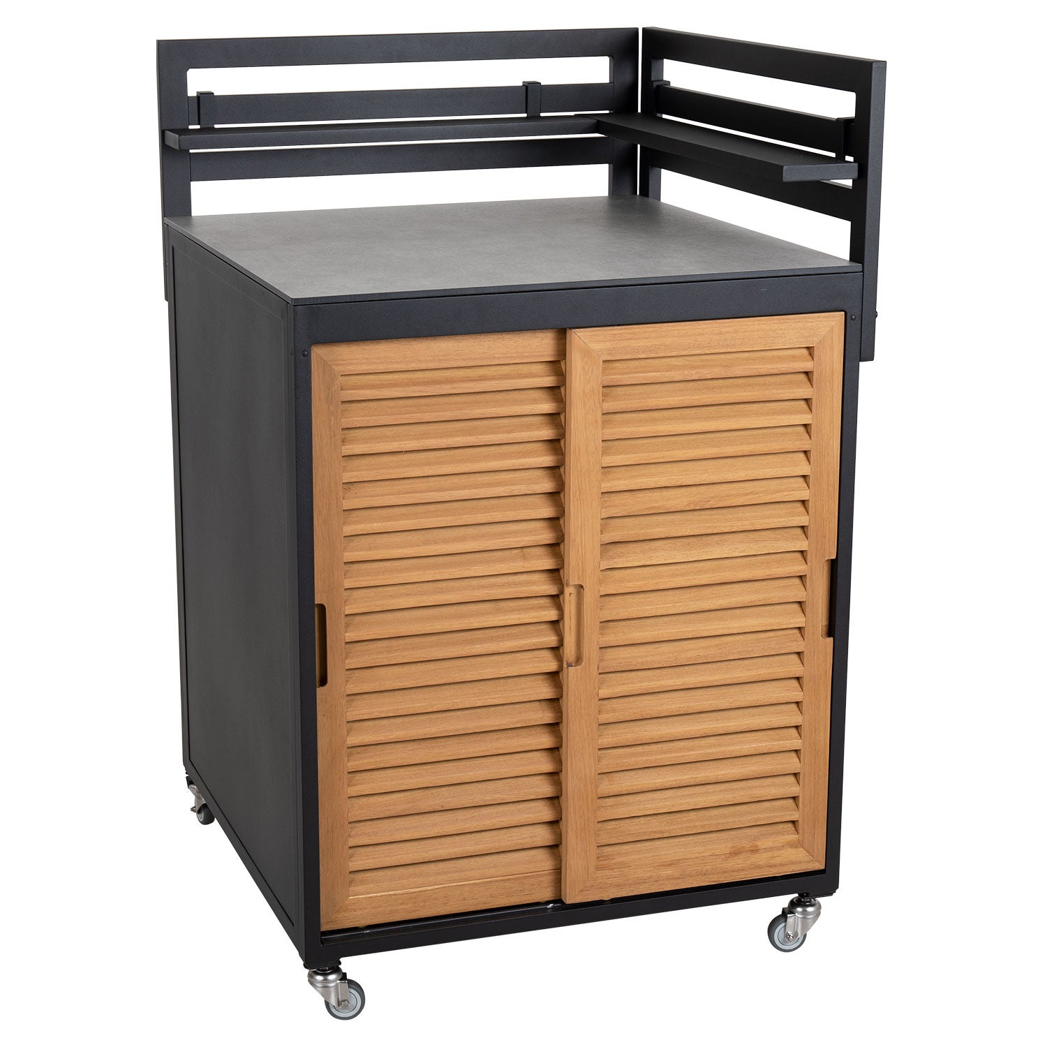 Fornax Køkkendel Hjørne Lille Sort/Grå Brafab