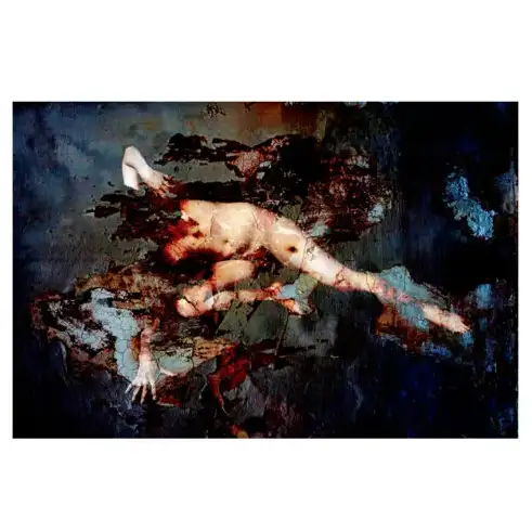 Vægdekoration Corrosive 150x100 cm Artwood