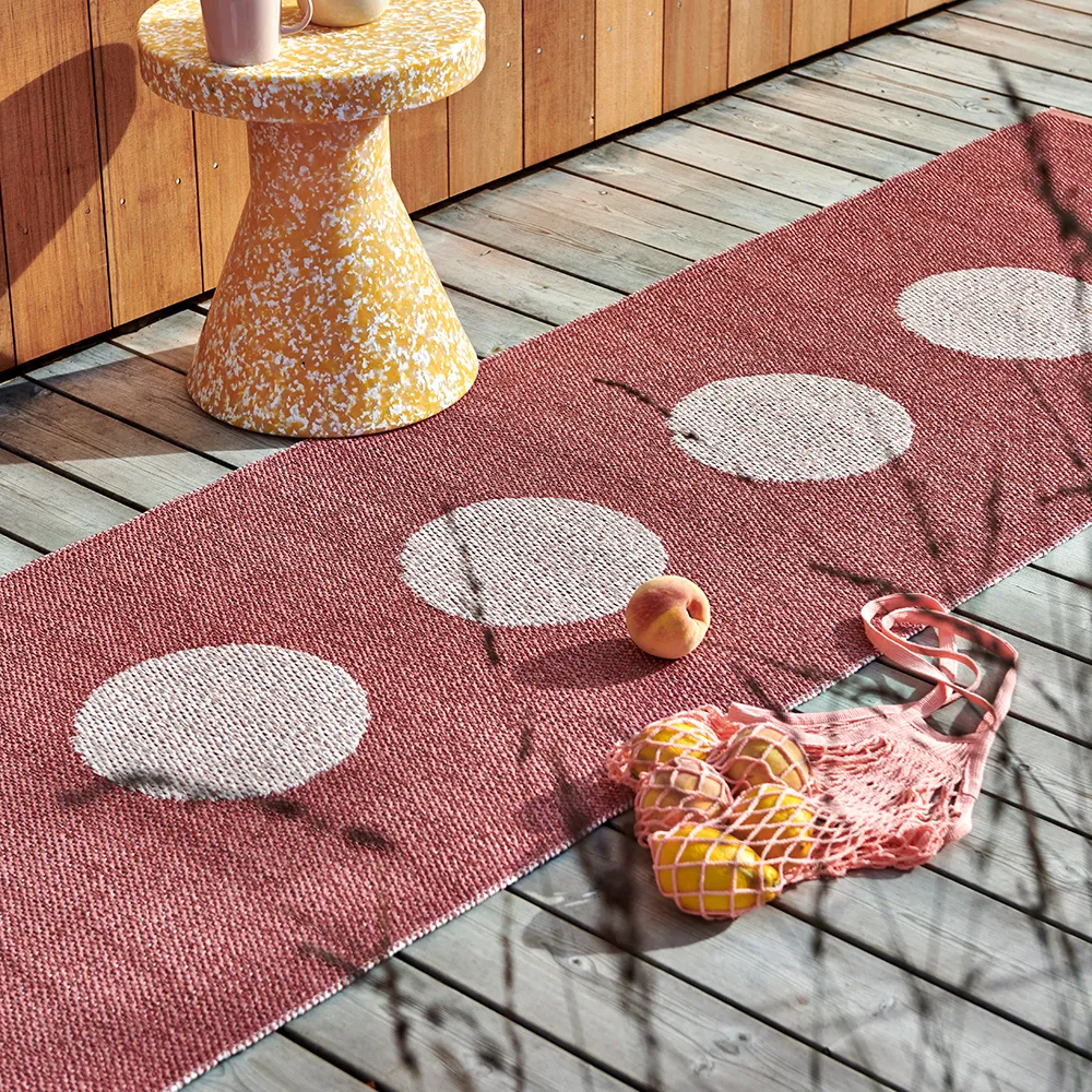 Vera Pop tæppe Blush/Pearl Pink 70 x 200cm