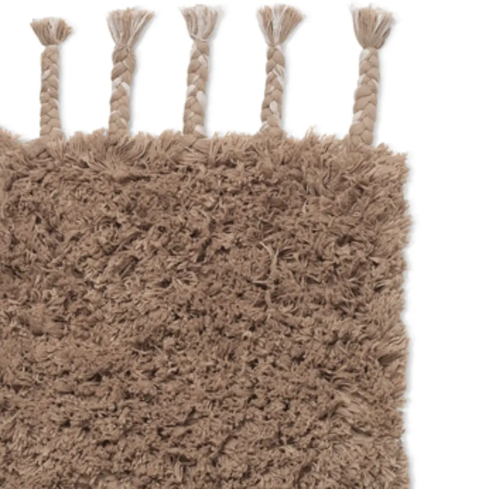 Amass Tæppe 150x140 cm - Hvid Peber