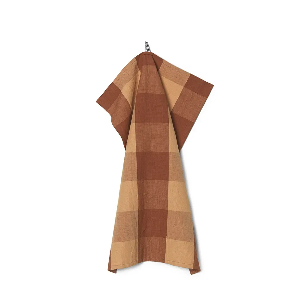 Køkkenhåndklæde Hale Peach/Spice Red