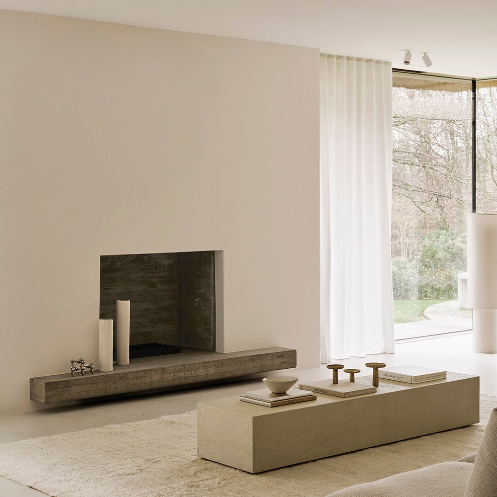 Elements Gulvhylde/Bænk - Off White 180x45x30 cm