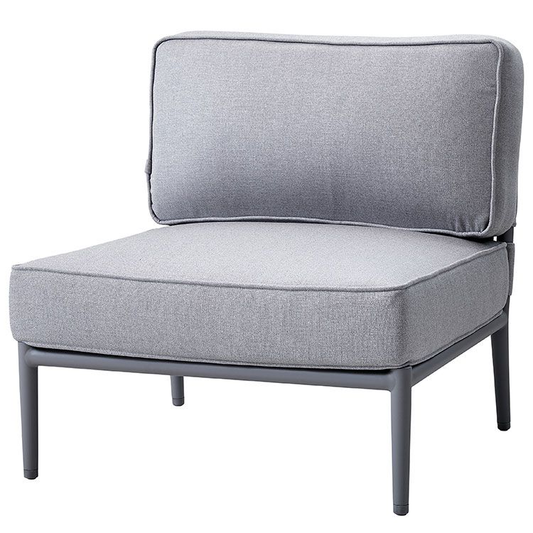 Conic centerpiece lysegrå