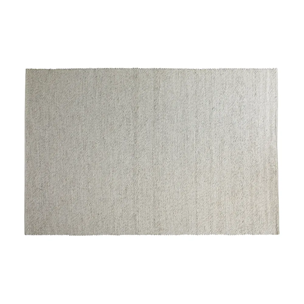 Gulvtæppe Rowico Auckland uld løkket luv håndvævet 200x290 cm natur