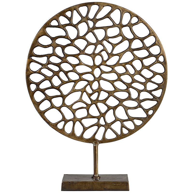 Flavio Dekoration Vintage Brass Artwood