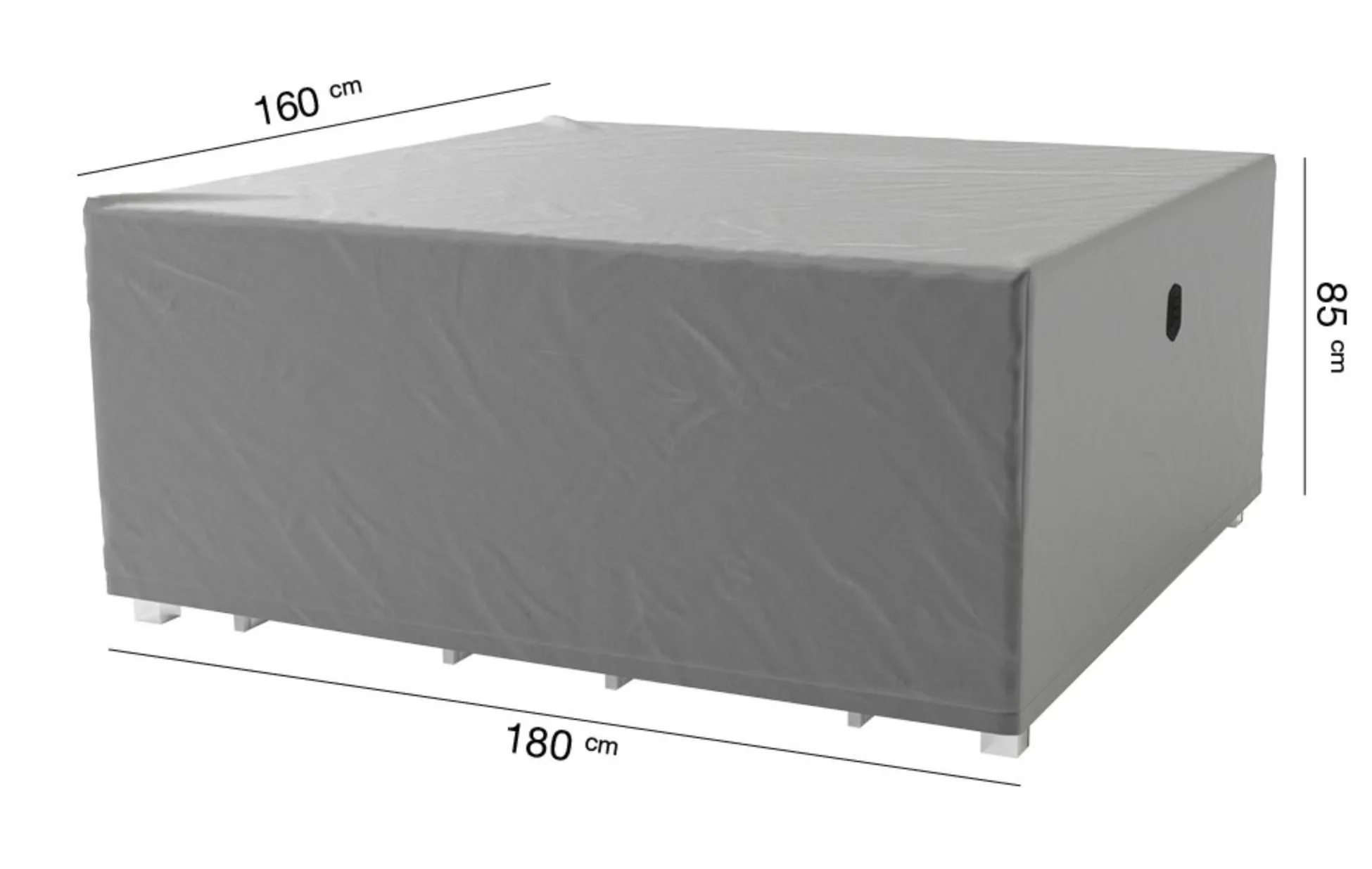 AquaShield, Møbelbeskytter spisegruppe 180x160xH85 Grå